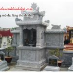 Lăng mộ đá xanh khối NB 55