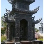 Mẫu lăng mộ bằng đá xanh thanh hóa NB 62