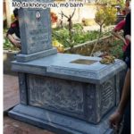 Mẫu mộ đá không mái đẹp NB 42