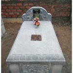 Xây mộ đá không mái NB 48