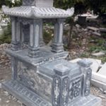 Mộ đá hai mái đẹp NB 10