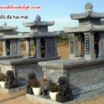 Xây dựng mộ đá hai mái NB 06