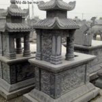 mộ bằng đá có mái NB 18