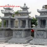 mộ bằng đá ba mái NB 22