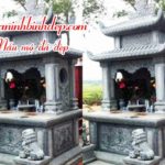 Mộ đôi đá đẹp NB 07