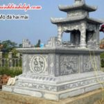 Địa chỉ bán mộ đá hai mái NB 12