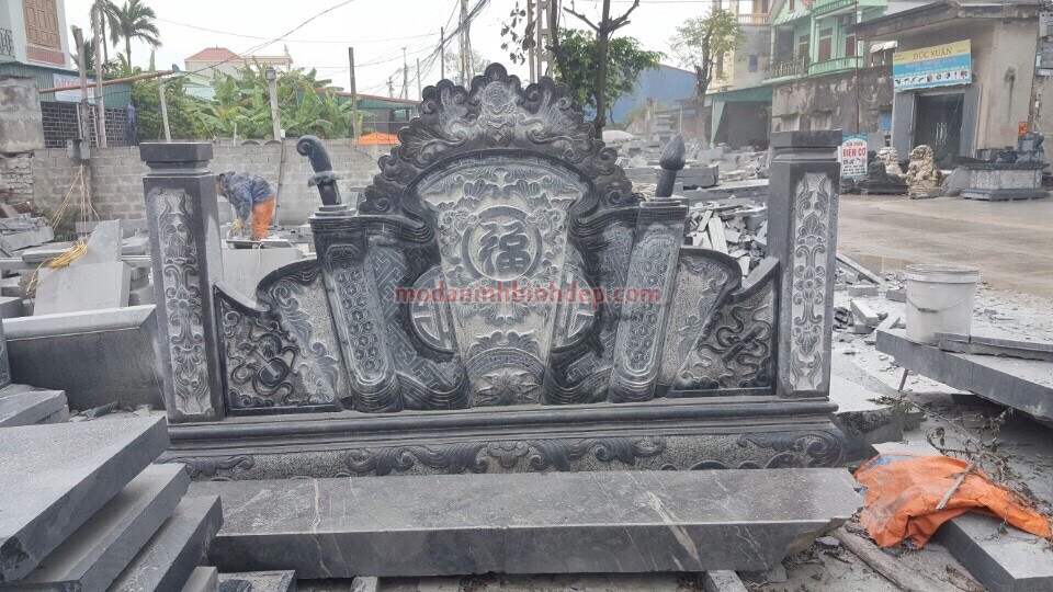 Bình phong đá NB 13