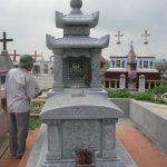 Mộ công giáo đá NB 16