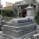 Mộ công giáo đá NB 19