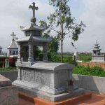 Mộ công giáo đá NB 22