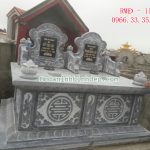 Mộ đá đôi không mái RMD-11