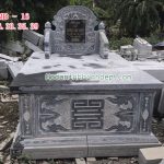 Mẫu mộ đá đẹp long an RMD-16