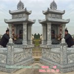 Mẫu mộ đá hai mái RMD2-05