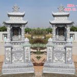 Mẫu mộ đá hai mái RMD2-06