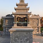 Mẫu lăng thờ đá RLT-03