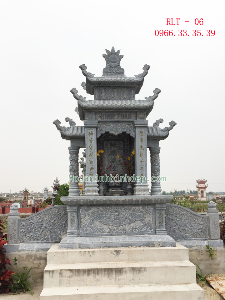 Mẫu lăng thờ đá đẹp