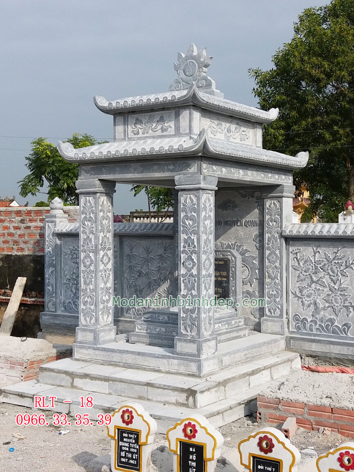 Mẫu lăng thờ bằng đá đẹp