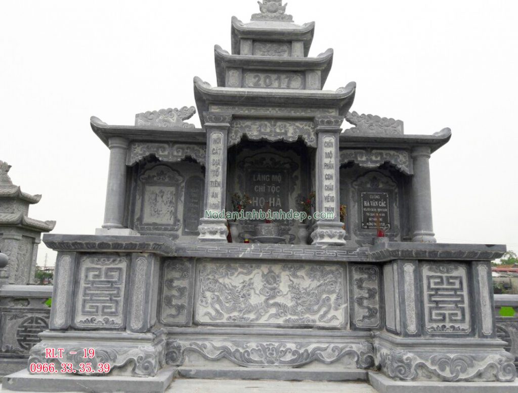Mẫu lăng thờ bằng đá đẹp