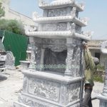 Mẫu lăng thờ chung bằng đá RLT-30
