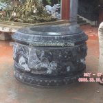 Mẫu mộ tròn bằng đá RMT-07