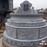 Mẫu mộ đá hình tròn RMT-11