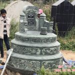 Mẫu mộ đá hình tròn RMT-13