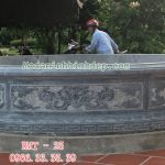 Mẫu mộ đá hình tròn RMT-25