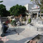 Mẫu mộ đá hình tròn RMT-27