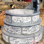 Mẫu mộ tròn bằng đá RMT-31