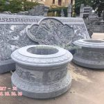 Mẫu mộ tròn bằng đá RMT-35