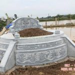 Mộ tròn đá xanh khối RMT-54