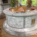 Mẫu mộ đá tròn đẹp RMT-61
