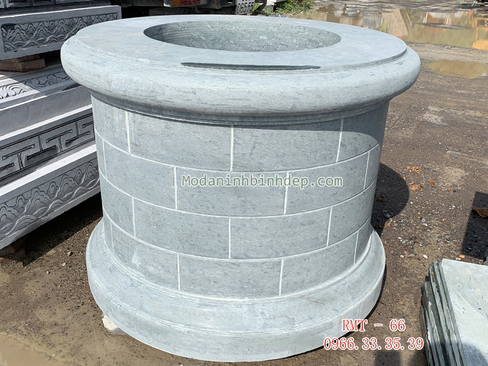 Mẫu mộ đá tròn đẹp
