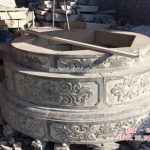 Mẫu mộ đá tròn đẹp RMT-68