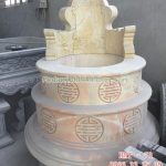 Mẫu mộ tròn bằng đá RMT-73