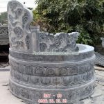 Mẫu mộ tròn bằng đá RMT-88