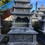 Mẫu mộ đá ba mái RMD3-08