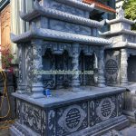 Mẫu mộ đá ba mái RMD3-09