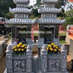 Mẫu mộ đá ba mái RMD3-13