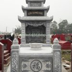 Mẫu mộ đá ba mái RMD3-15