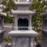 Mẫu mộ đá ba đao RMD3-22