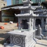 Mẫu mộ đá ba mái RMD3-43