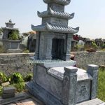 Mẫu mộ đá ba mái RMD3-54