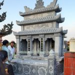 Mẫu mộ đá ba mái RMD3-58