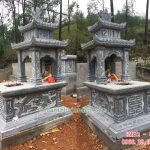 Mẫu mộ đá hai đao RMD2-20