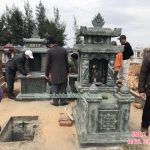 Mẫu mộ đá hai mái RMD2-24