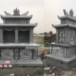 Mẫu mộ đá hai đao RMD2-25