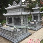 Mẫu mộ đá hai mái RMD2-31