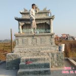 Mẫu mộ đá hai mái RMD2-39