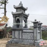 Mẫu mộ đá hai mái RMD2-43